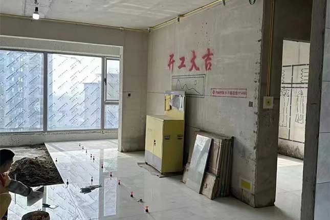 哈尔滨专业家装公司开工现场 哈尔滨专业家装公司开工现场