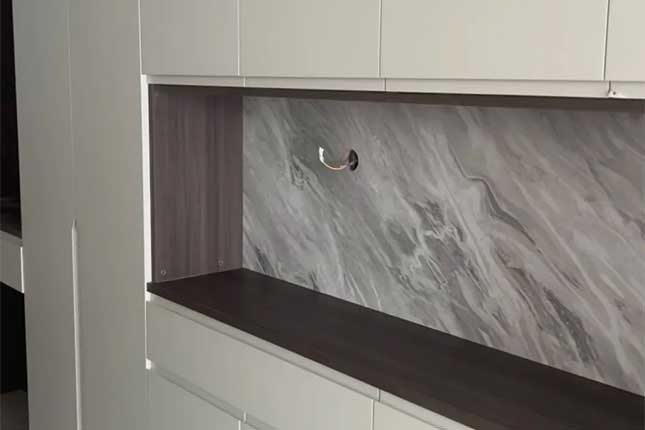 哈尔滨旧房翻新装饰公司玄关施工 哈尔滨旧房翻新装饰公司