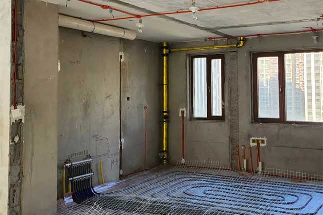 哈尔滨靠谱老房改造装饰公司地暖施工